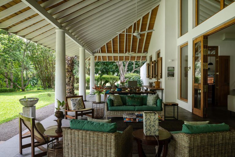 3 Boundary House side on veranda